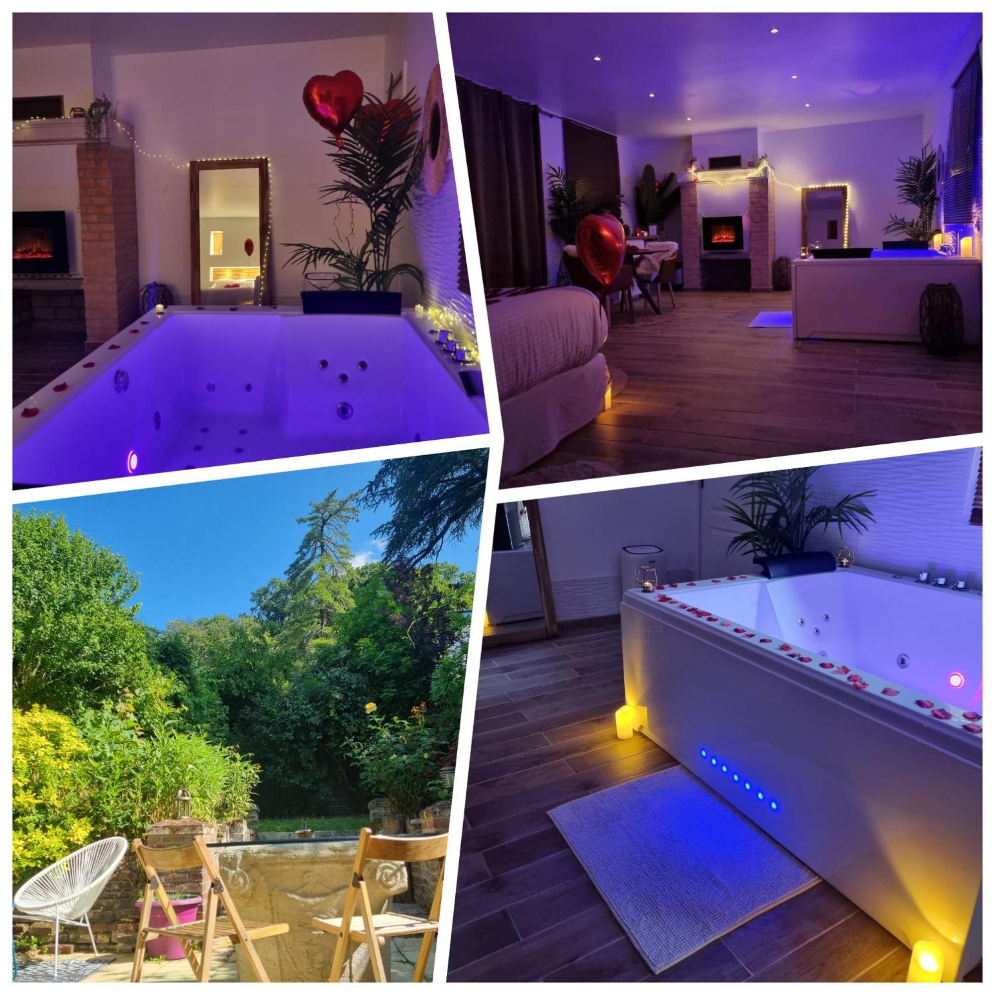 Loft De Luxe Jacuzzi Et Jardin Privatif 10 Minutes De Stade De France Saint-Prix (Val d'Oise) Buitenkant foto